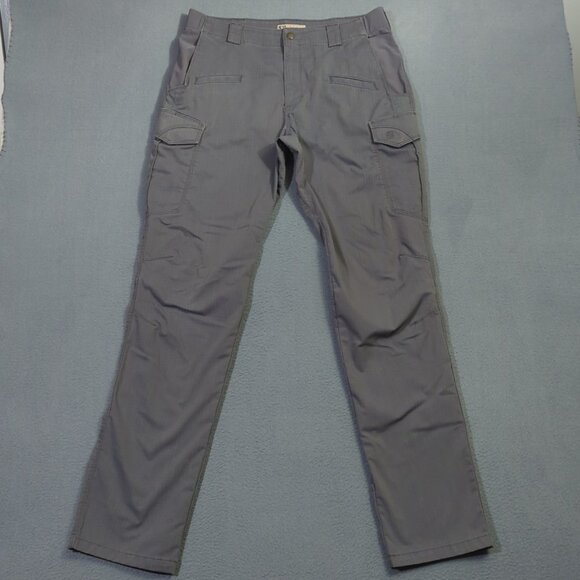 5.11 Tactical Pants Men's 34x36 Fits 34x35 Gray Straight Fit Icon Cargo Pant - Picture 1 of 11